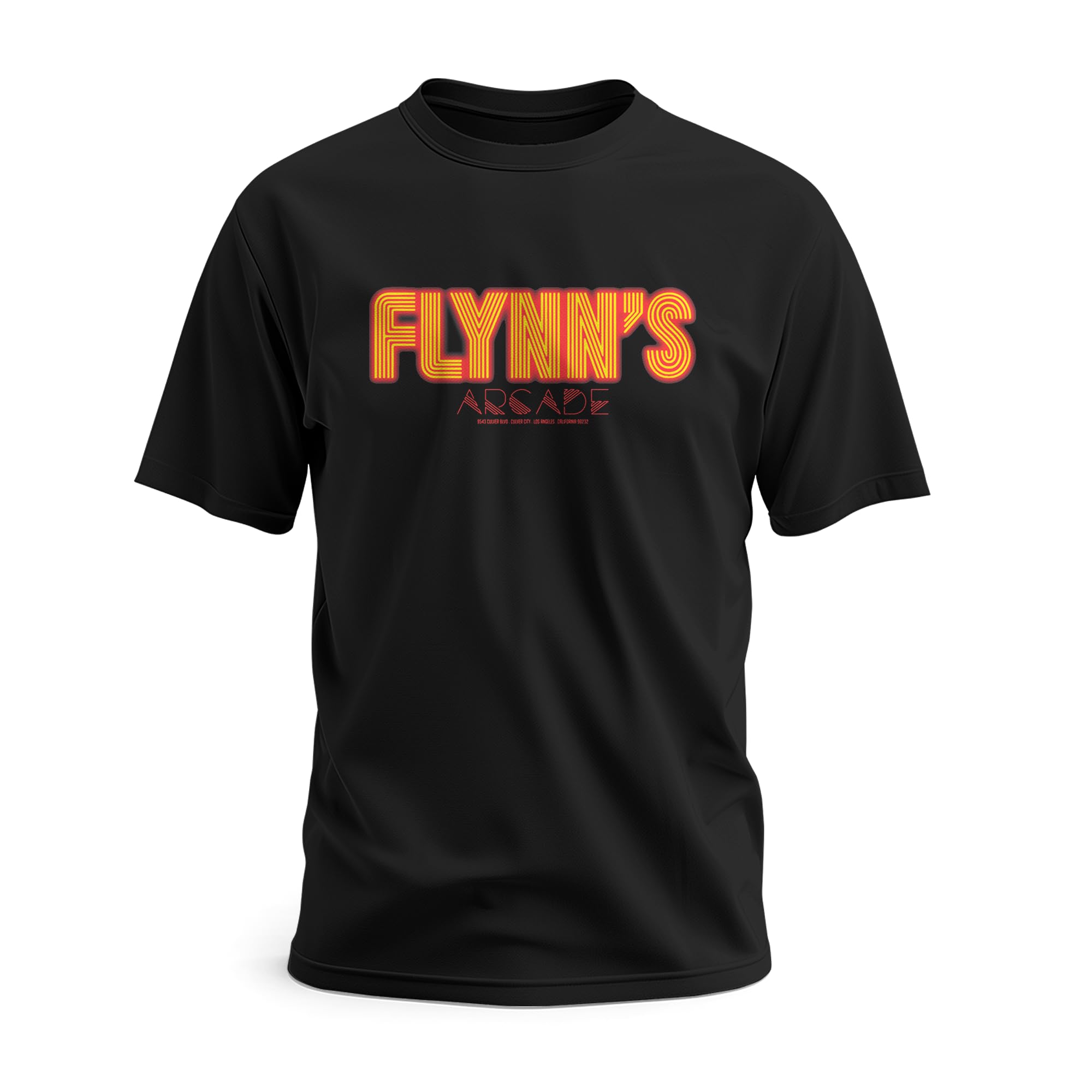 Generic T-Shirt Flynns Novelty Tee Arcade Short Unisex Tron Gift for Men Girl Shirt Sleeve Event Shirts Family Big Women Friend Boy Multicoloured