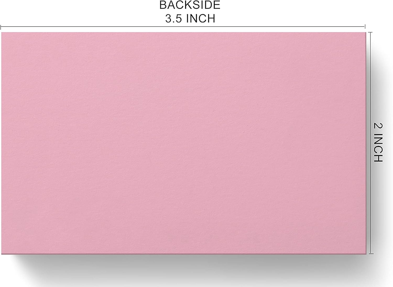 RXBC2011 Thank You for Your Purchase Cards Package Insert for online business E-commerce Pack of 100 pink - Image 2
