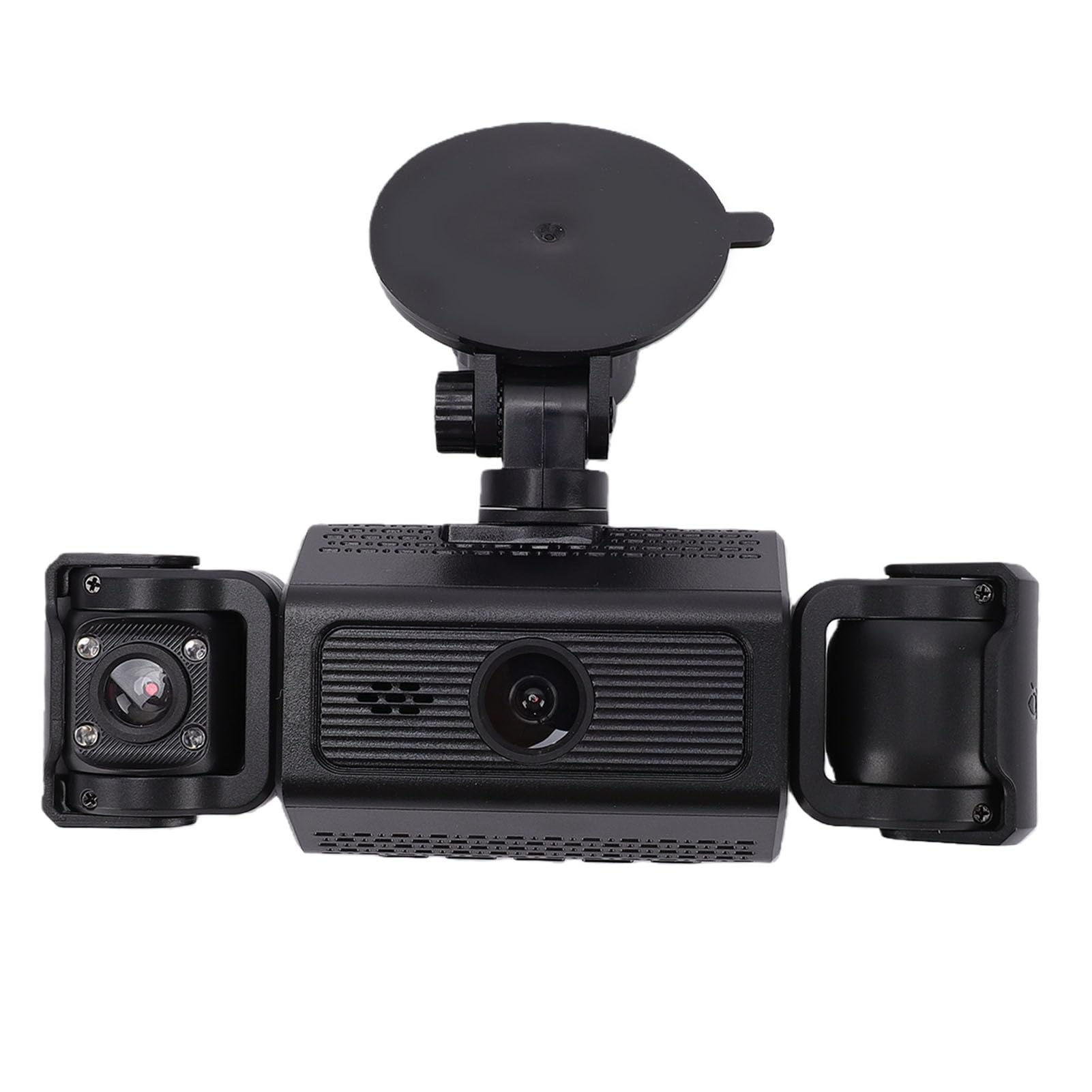 Sxhlseller Dash Cam a 4 Canali, Registratore di Guida DVR per Auto a 4 Obiettivi con Registrazione HD 1080P Copertura a 360 Gradi Telecamera Interna Anteriore Posteriore, per Auto Camion