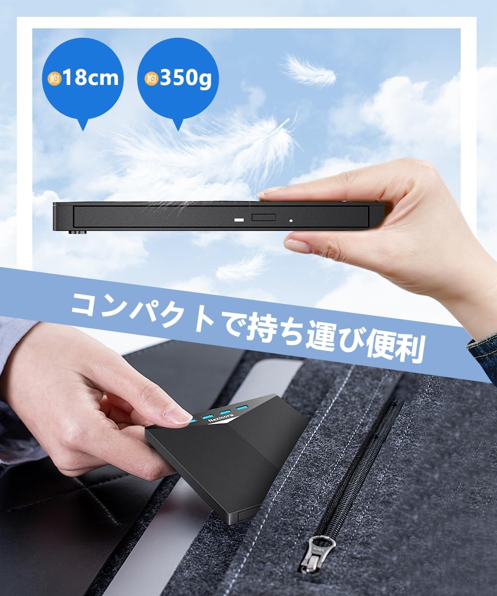 【2025革新モデル】 ブルーレイドライブ 外付け ブルーレイプレーヤー Amazon.co.jp: 【2025革新革新モデル＆高速】 ブルーレイドライブ 外