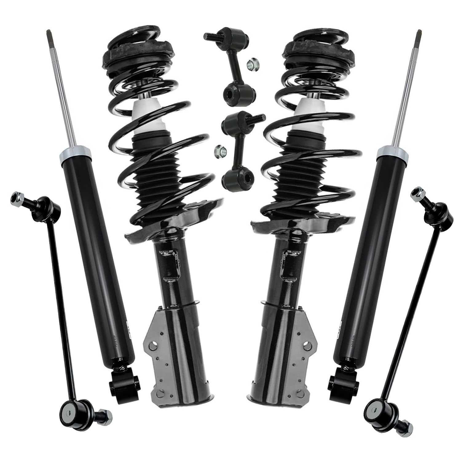 Detroit Axle - AWD 8pc Struts Shocks Suspension Kit for 2012-2013 LaCrosse