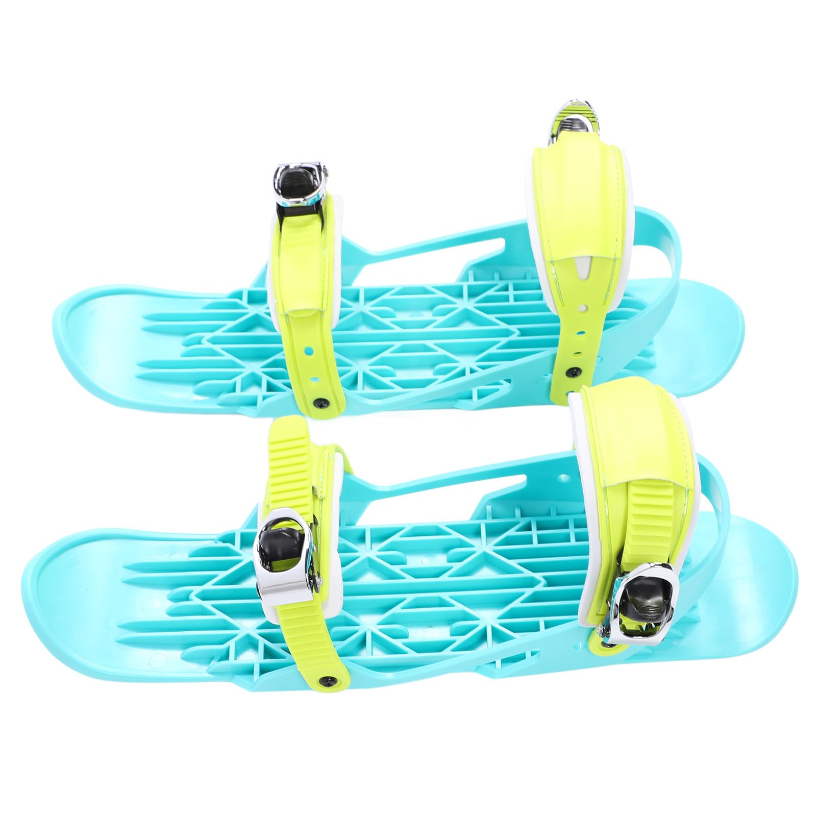 Mini Krótkie łyżwy Narciarskie na śnieg, Narty do Butów Zimowych, Krótkie łyżwy Snowskates Snowblades Skiboards, Regulowane Krótkie łyżwy Snowskates Narty do Sportów Zimowych na