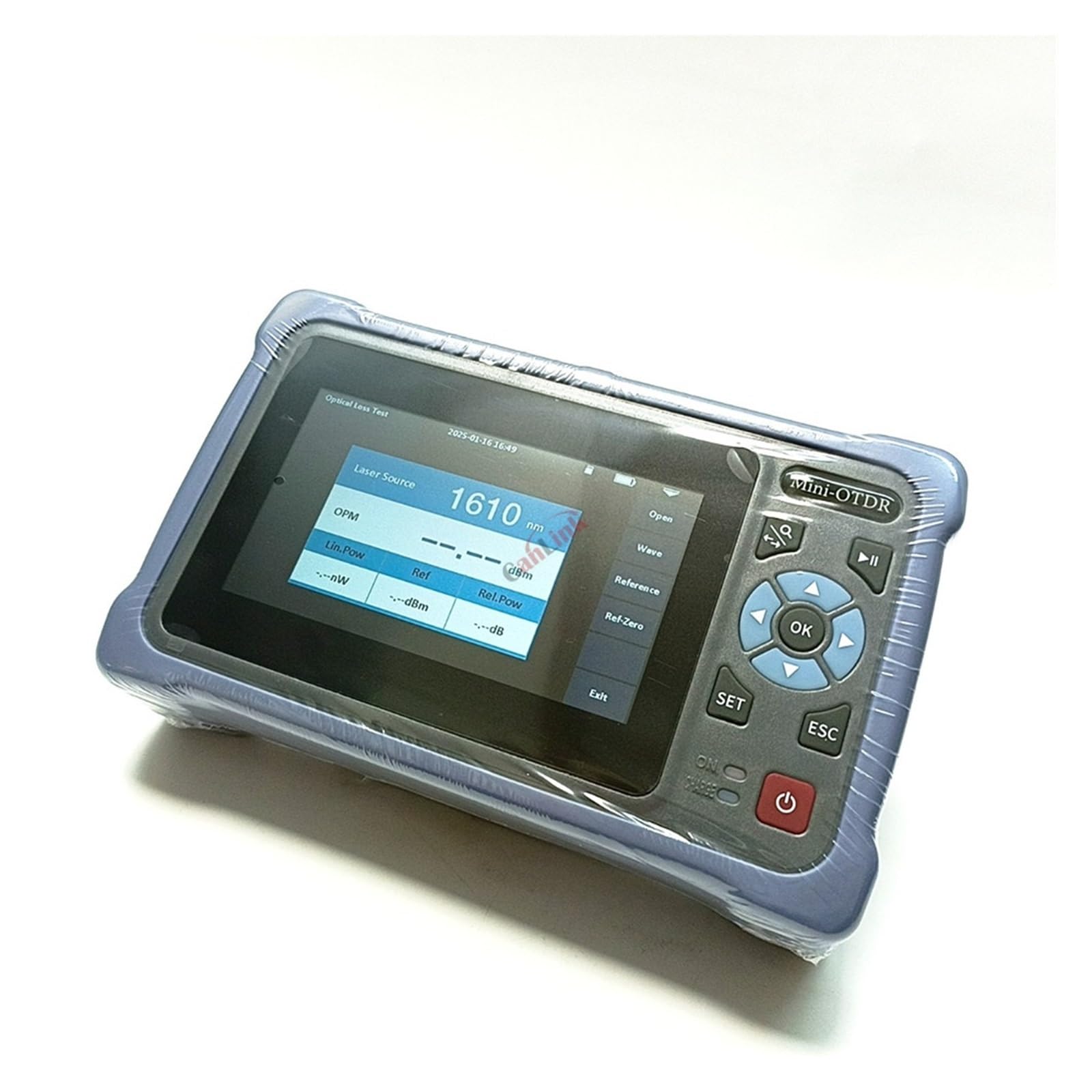 otdr OTDR Fiber Optic Reflectometer,1310/1550nm, 26/24dB &1610nm 22dB Touch Screen, Ethernet Cable Tester(1610nm SCUPC)