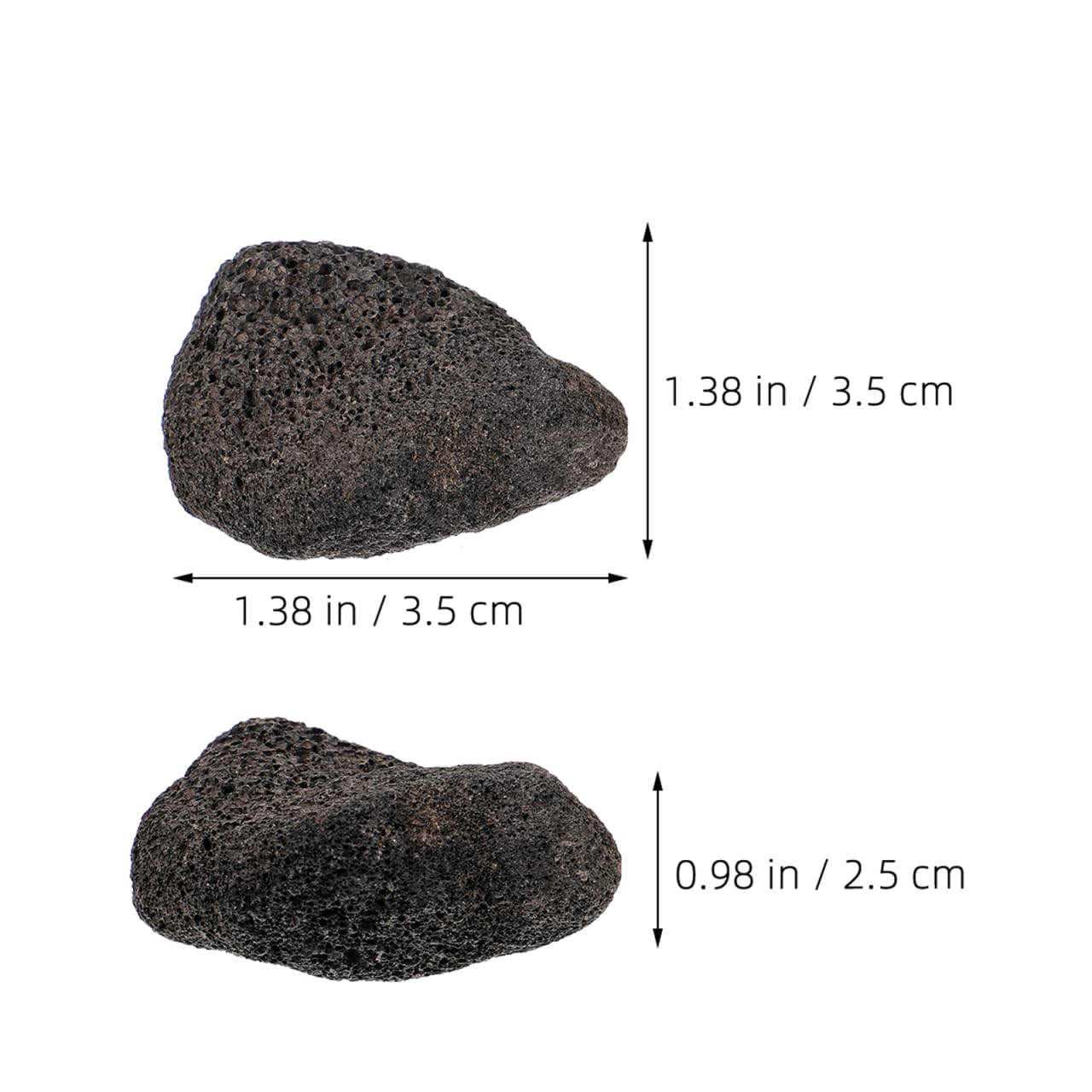 Yardenfun Rocas VolcáNicas Naturales Para Plantas En Macetas DecoracióN De JardíN Relleno De JarróN Y Acuario Piedra VolcáNica Para Peces Artesanía De Piedra 300G Paquete