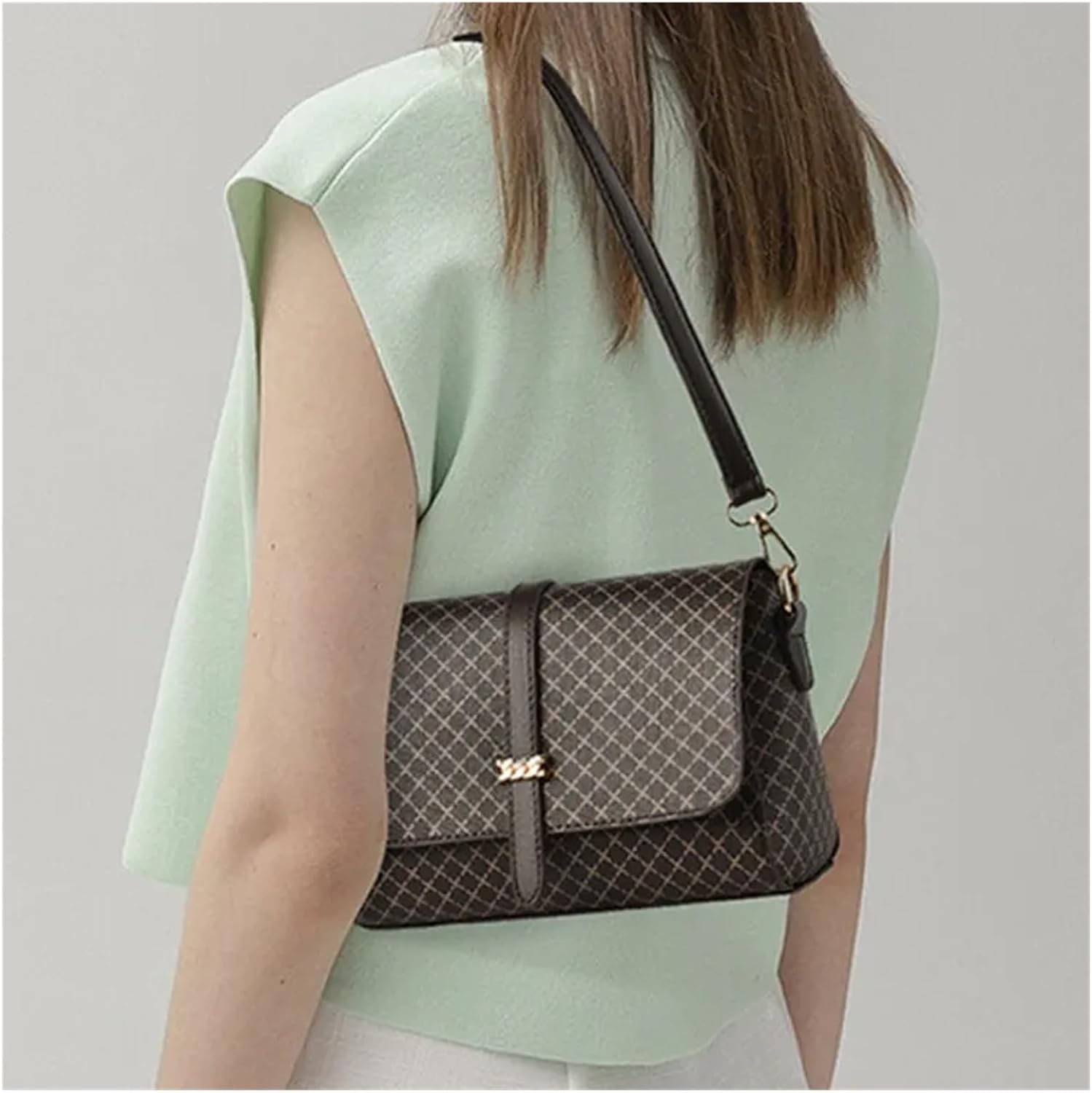Fashion Bucket Bag Women Luxury Designer Shoulder Crossbody Bag Ladies Handbag Retro PU Leather Shopping Bags