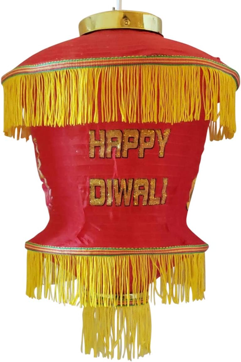 buy1 get 1 free, Chinese Japanese Style Lantern Diwali Kandil pop-up lantern RED