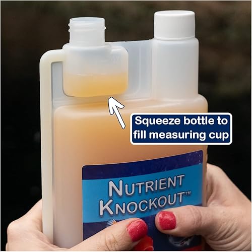 Miniatura 4 de Removedor de nitratos de nutrientes Knockout trata 32,000 galones | Clarificador de estanque Koi, iniciador de bacterias | Ciclo rápido de amoníaco
