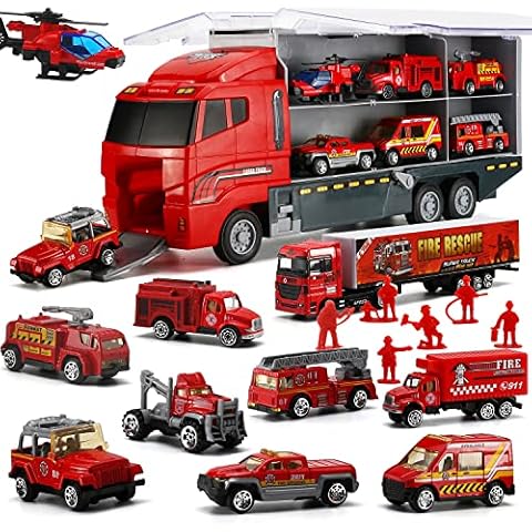 SWUNXION 19-in-1 Fire Truck Playset Cover