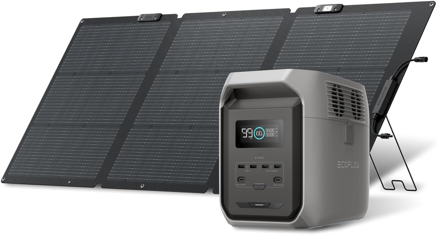 Amazon.co.jp: EcoFlow DELTA 3 1500 ポータブル電源 1536Wh + 160W
