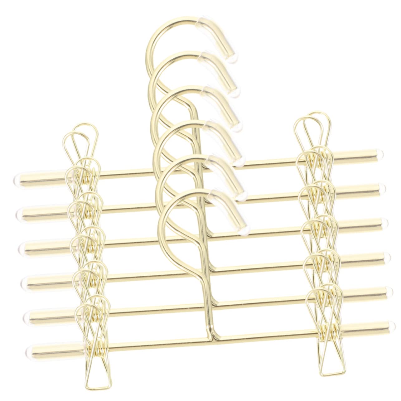 ABOOFAN Mini Perchas para Ropa De Muñecas De Hangers para Decoración De Muñecas Y Exhibición De Vestidos 6 Piezas X 5