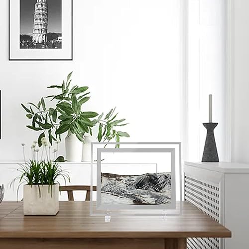 Miniatura 28 de Imagen de arte de arena en movimiento Mar Profundo Dinámico 8D Paisajes de arena Imágenes en movimiento Oficina Escritorio Arte Decoración Juguetes