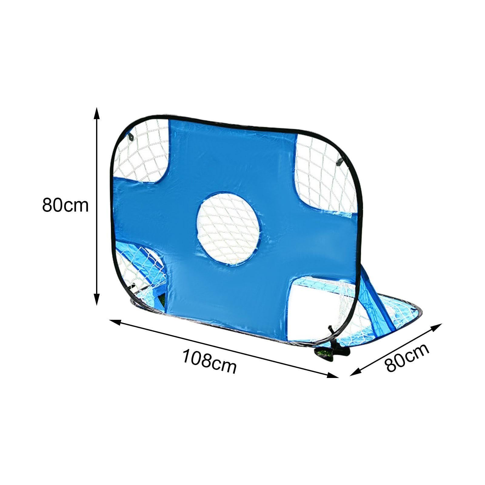 Mini Porta da Calcio, Gabbia da Calcio, Rete, Giocattolo Pieghevole, Portatile, Facile da Montare, Materiali Resistenti, Adatto Ai Bambini