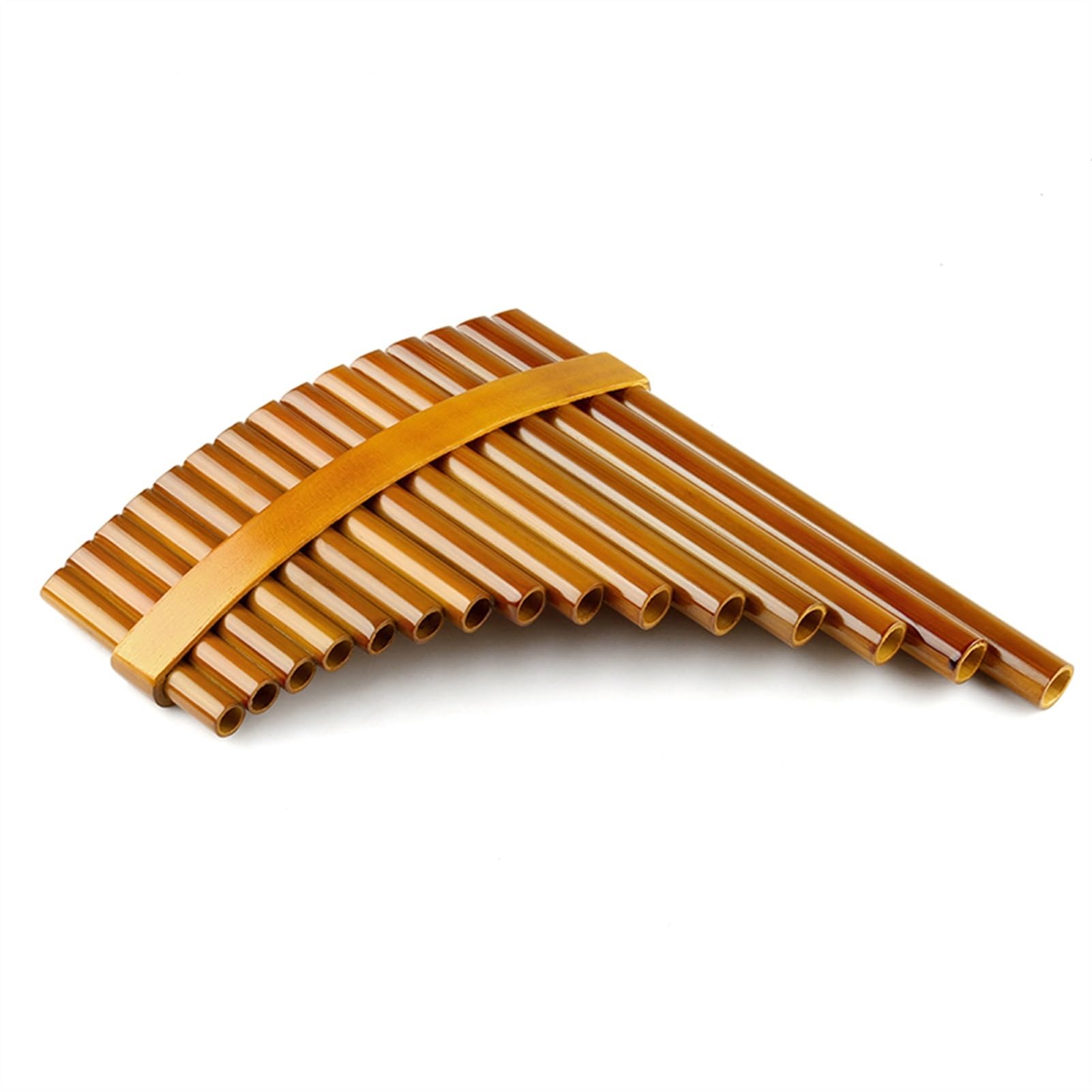 Flauto Pan Flauto Di Pan A 15 Tubi Chiave G Colore Marrone Flauto Strumento A Fiato Strumento A Fiato Fatto A Mano Strumenti a fiato tradizionali