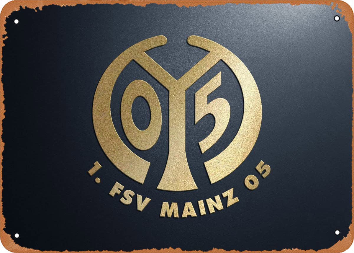Sports fsv mainz 05 Poster 8x12 Inch Retro Vintage Metal Sign Home Man Cave Art