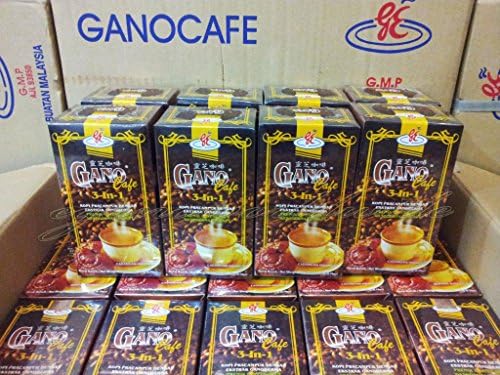 10 Boxes - GANO CAFE 3-in-1 COFFEE WITH GANODERMA HEALTHY COFFEE (200 Sachets/10 BOXES)