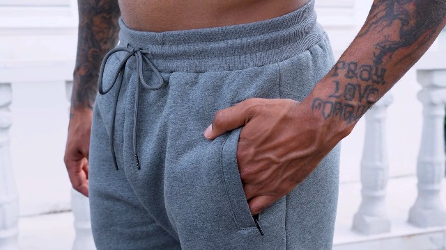 MEIbax Pantalon Jogging Femme Hiver Polaire Chaud Doublé Pantalons De