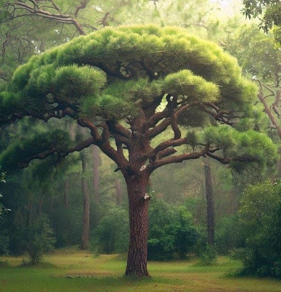 Miniatura 2 de Pinus taeda (Loblolly Pine, Frankincense Pine) Semillas de árbol, crecimiento rápido, follaje denso, semillas de MySeeds.Co, elige la cantidad (0.25