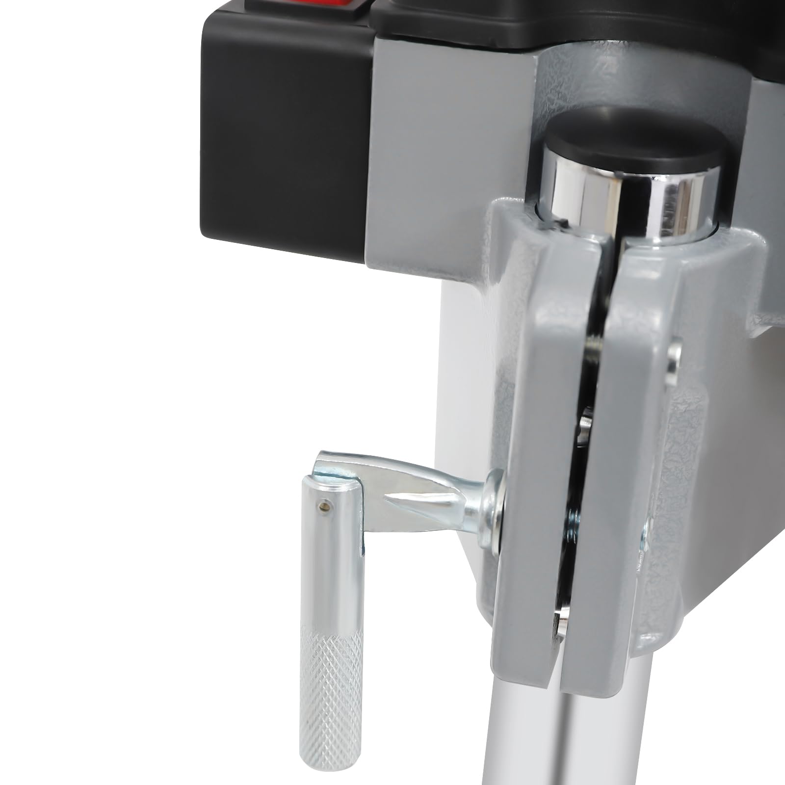 Trapano a colonna elettrico mini da banco 340W, velocità regolabile (0-16.000 giri/min), trapano da tavolo compatto per legno, metallo e plastica