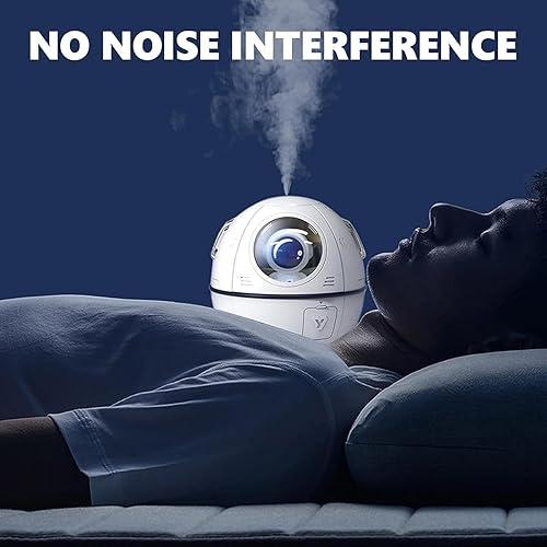 Miniatura 3 de Humidificadores para dormitorio, habitación de niños, mini humidificador de niebla fría, difusor de bebé con luz nocturna, pequeños humidificadores