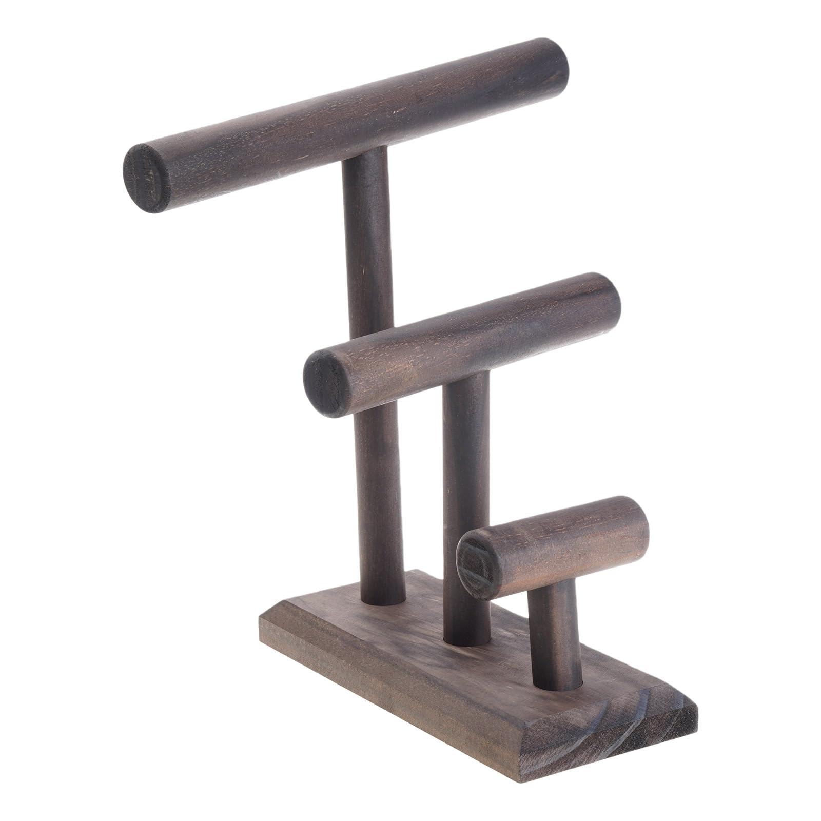 Porte-montre bois et présentoir bijoux 3 niveaux pour tiroir