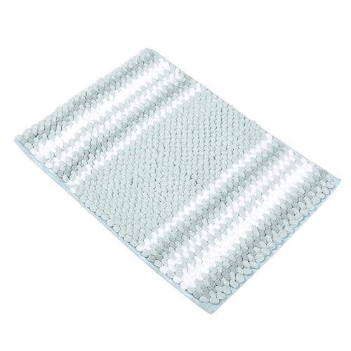 ULTECHNOVO Tapete rectangular de chenilla, tapete de entrada de habitación, tapete de entrada para el hogar, dormitorio, tapete de baño, cocina,