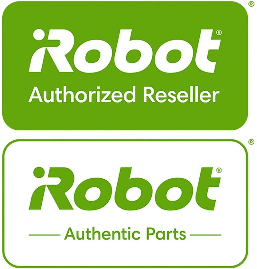iRobot 4632812, Panni Lavabili Assortiti, 1 per Lavaggio ad Acqua e 1 per Pulizia a Secco, Riutilizzabili, Parti Originali, Compatibili con Braava Jet Serie m, Grigio