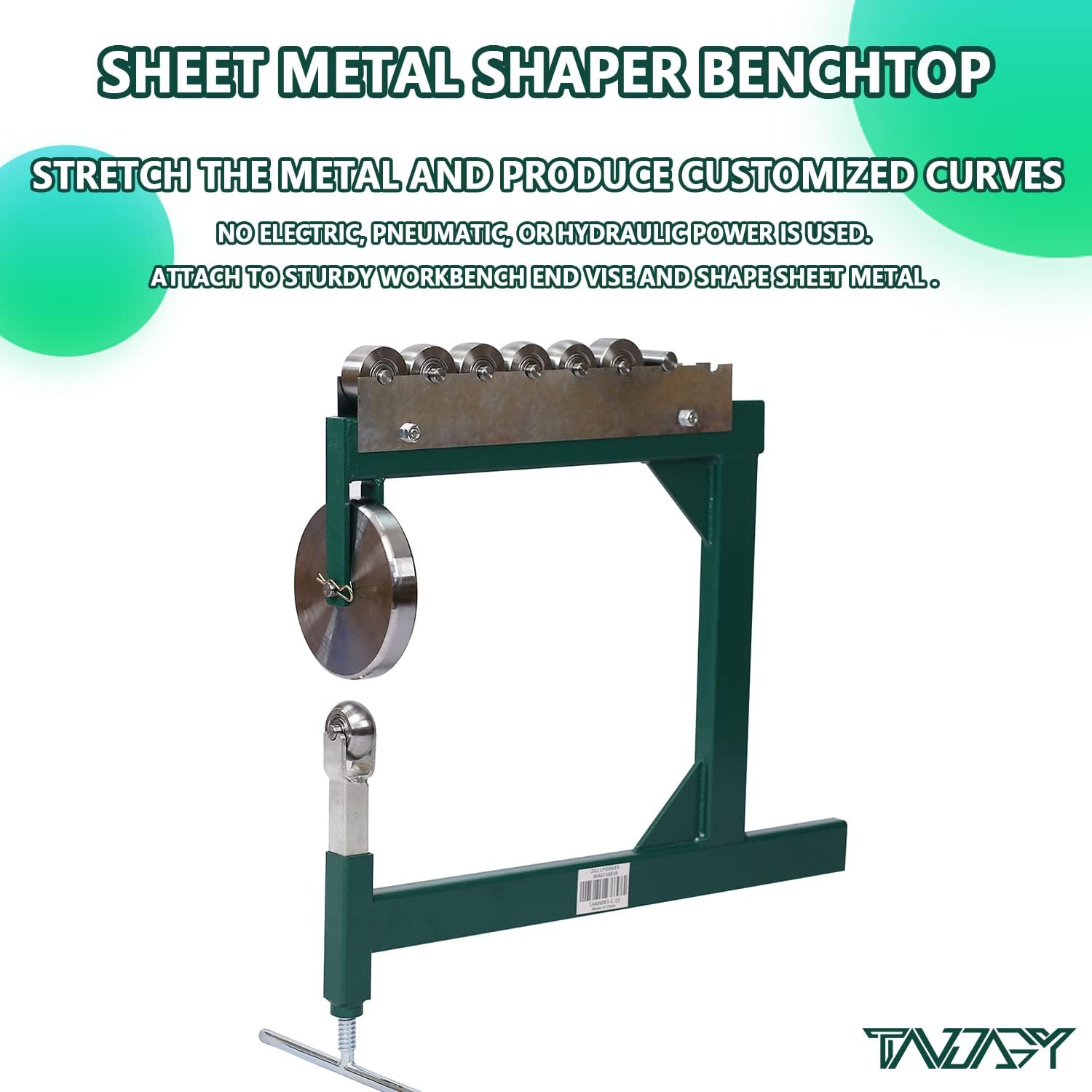 English Wheel Heavy Duty English Wheel for Metal Benchtop English Wheel