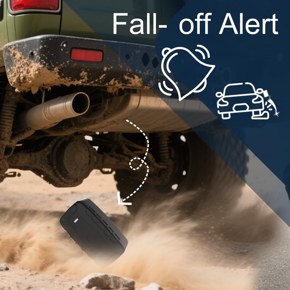 Traceur GPS Voiture Longue Autonomie Batterie 20000mAh Localisation en Temps Réel et Précis Tracker GPS Aimanté Traqueur GPS Étanche Ip67 Plusieurs Alarme SMS App sans Abonnement TK918