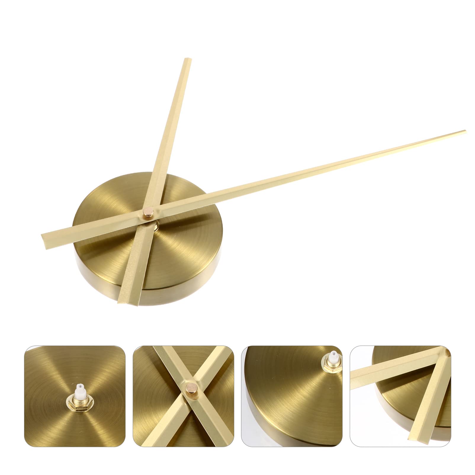 Yardwe Professionelles Quartz Uhrwerk Mit Großen Uhrzeigern DIY Wanduhr Bastelset Für Wohnzimmer Dekoration Und Uhrersatzteile 12.40X9.25X1.18In