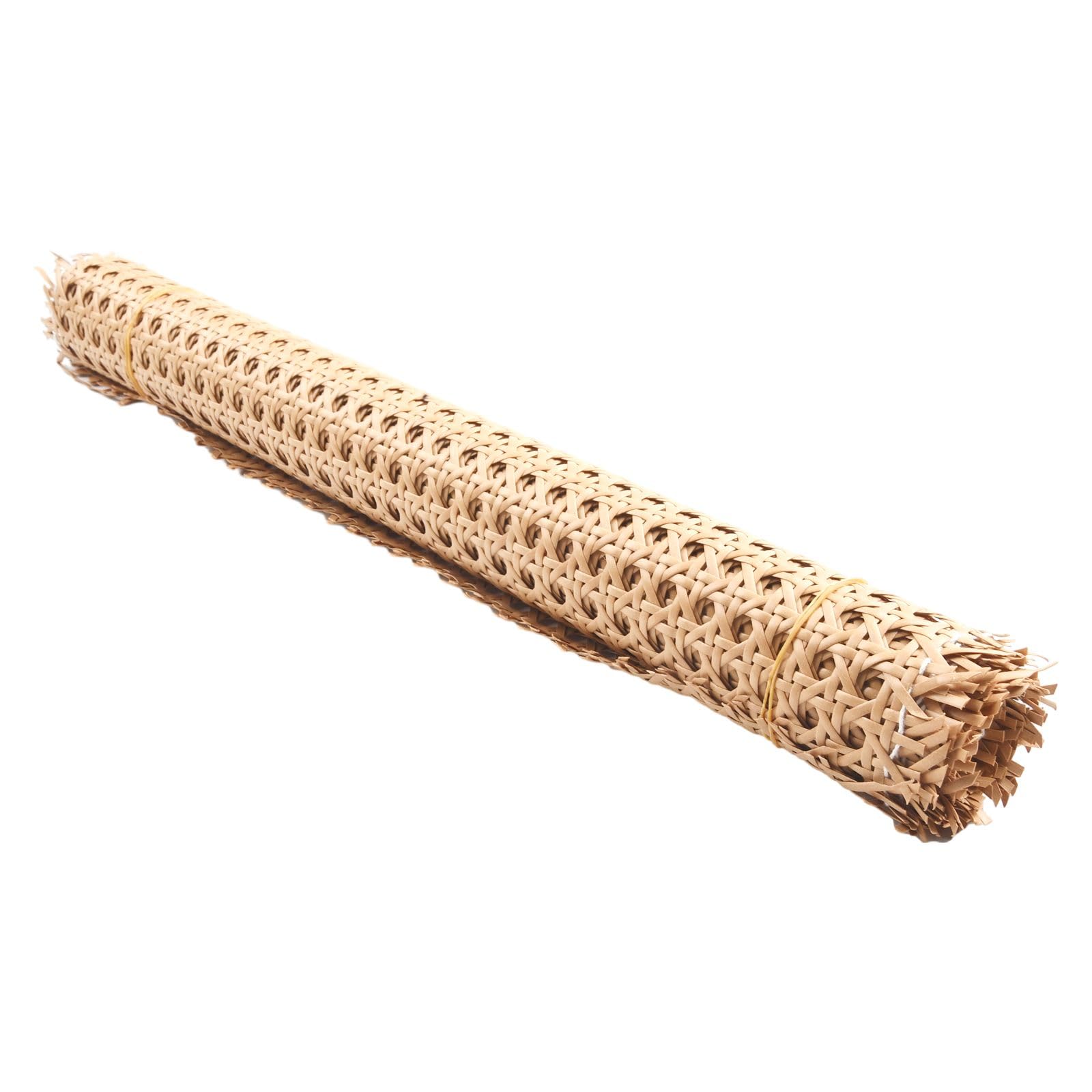 Rollo de correas de ratán de caña, 1m* 50cm tejido de malla abierta de ratán tejido de malla de ratán tejido abierto para proyectos de enlatado de muebles