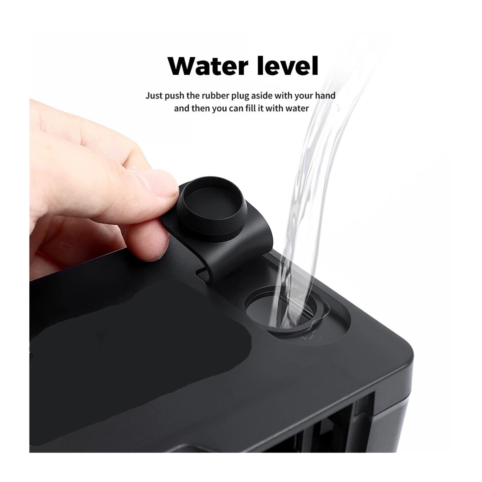 Caja De Polvo De Tanque De Agua 2 En 1, Compatible con MIJIA, Mop Pro 3C STYJ02YM B106CN, Compatible con VIOMI,V2 V2 Pro V3, Piezas De Aspiradora(2 in 1 Water Tank)