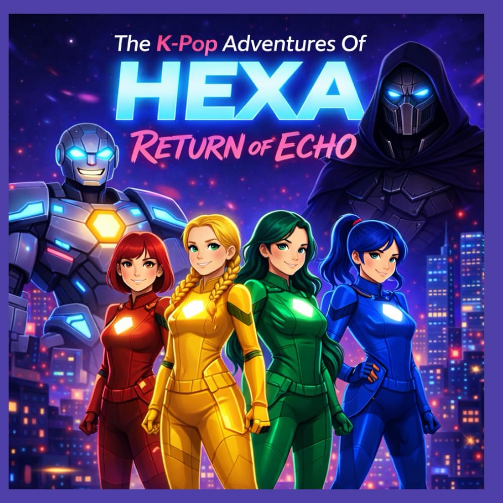 The K-Pop Adventures of HEXA: Return of Echo: A K-Pop Superhero Graphic Novel