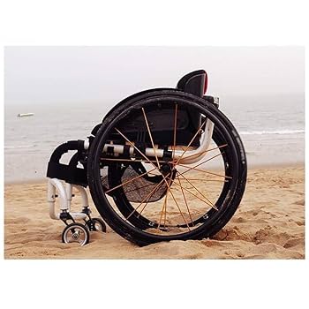 メーカー不明　車椅子 介助用車椅子WA-40(42) A背折れ・介助ブレーキ付・エアータイヤ