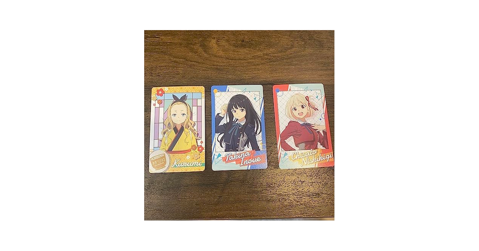 Amazon.co.jp: リコリスリコイル カード ちさと たきな くるみ
