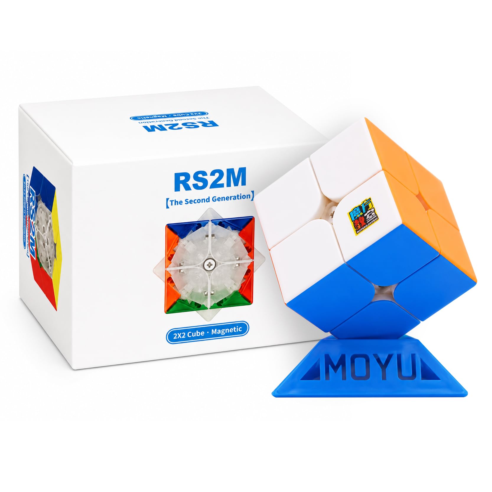 ナナム　2/2 HAWKISTER Children Moyu Rs2M 2X2 Magnetic Cube (Second Generation