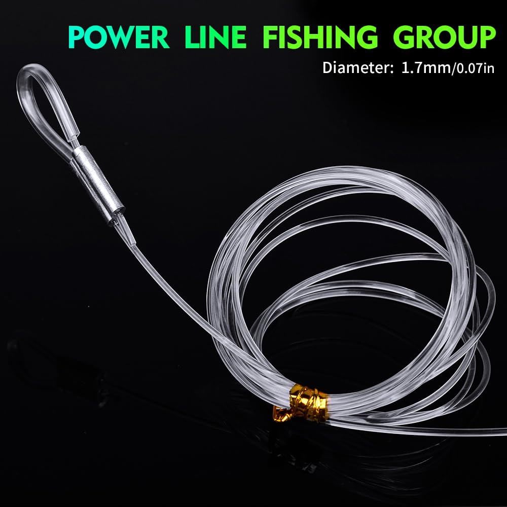 Daisy Chain Teaser Schleppköder – Fliegender Fisch, Teaser, Großspiel, Salzwasser, Offshore, Thunfisch, Mahi, Wahoo, voll Rigged Squid Teaser, Trolling, Angelköder mit Netztasche