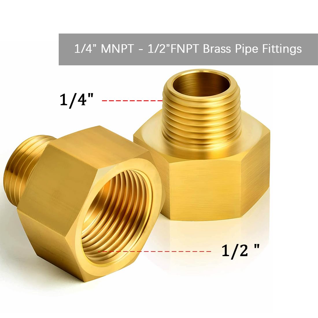 Gas Adapter Gas Bottle Connection Adapter 1/2 To 1/4 3/4 Connection Fitting For - View #7