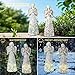 DUSVALLY Angel Statue for Home Decoration, Praying Commemorating Angel Statue Memorial Decor, 2 Pack of Healing Angel Gifts,10