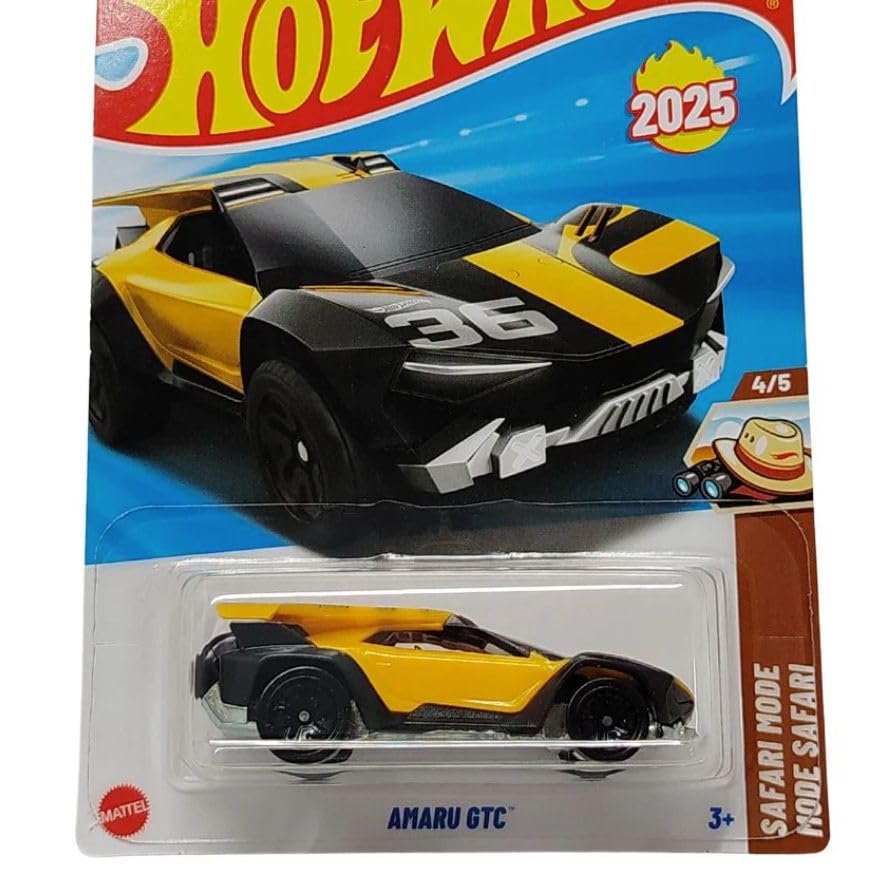 Image of hw Die-Cast 1:64 for Ages 3 and up (Amaru GTC | Safari Mode)