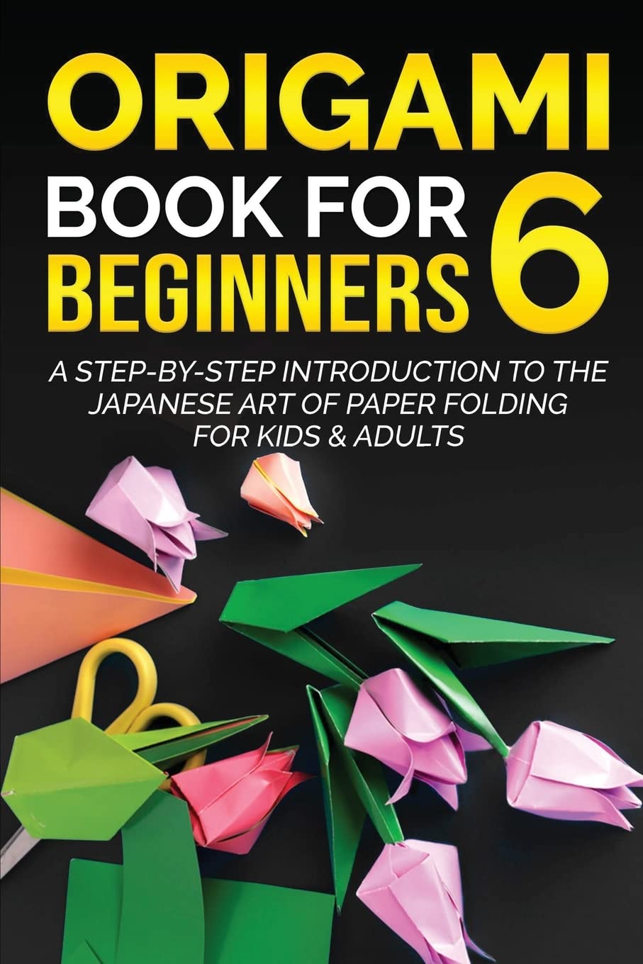 Origami Book for Beginners 6: A Step-by-Step Introduction to the Japanese Art of Paper Folding for Kids & Adults (Origami Books for Beginners)