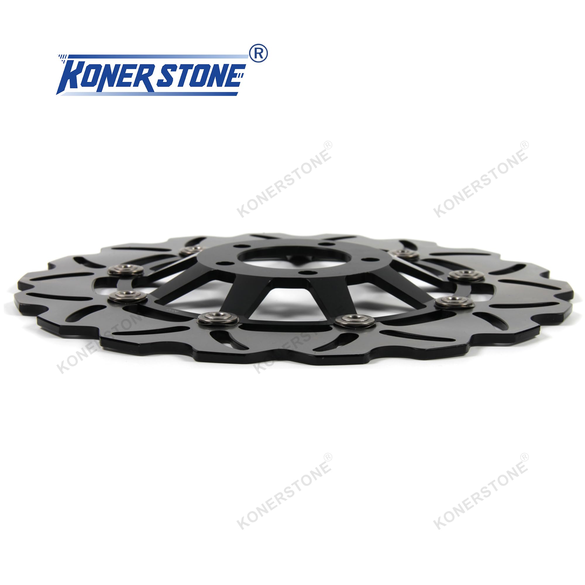 Bremsscheibenrotoren vorne für Suzuki GS 500E 1989-2003/GS 500F 2004-2007 GS 500 Bremsscheibenzubehör GS 500 GS500 E F Schwarz 1990 1991 1992 1993 1994 1995 1996 1996 1996 997