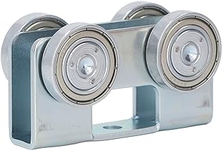 Trolley Assembly Accessories 4 Wheel Roller Hoists Sliding Door Pulley Hanging Wheel Components Old Fashioned Beam Trolleys