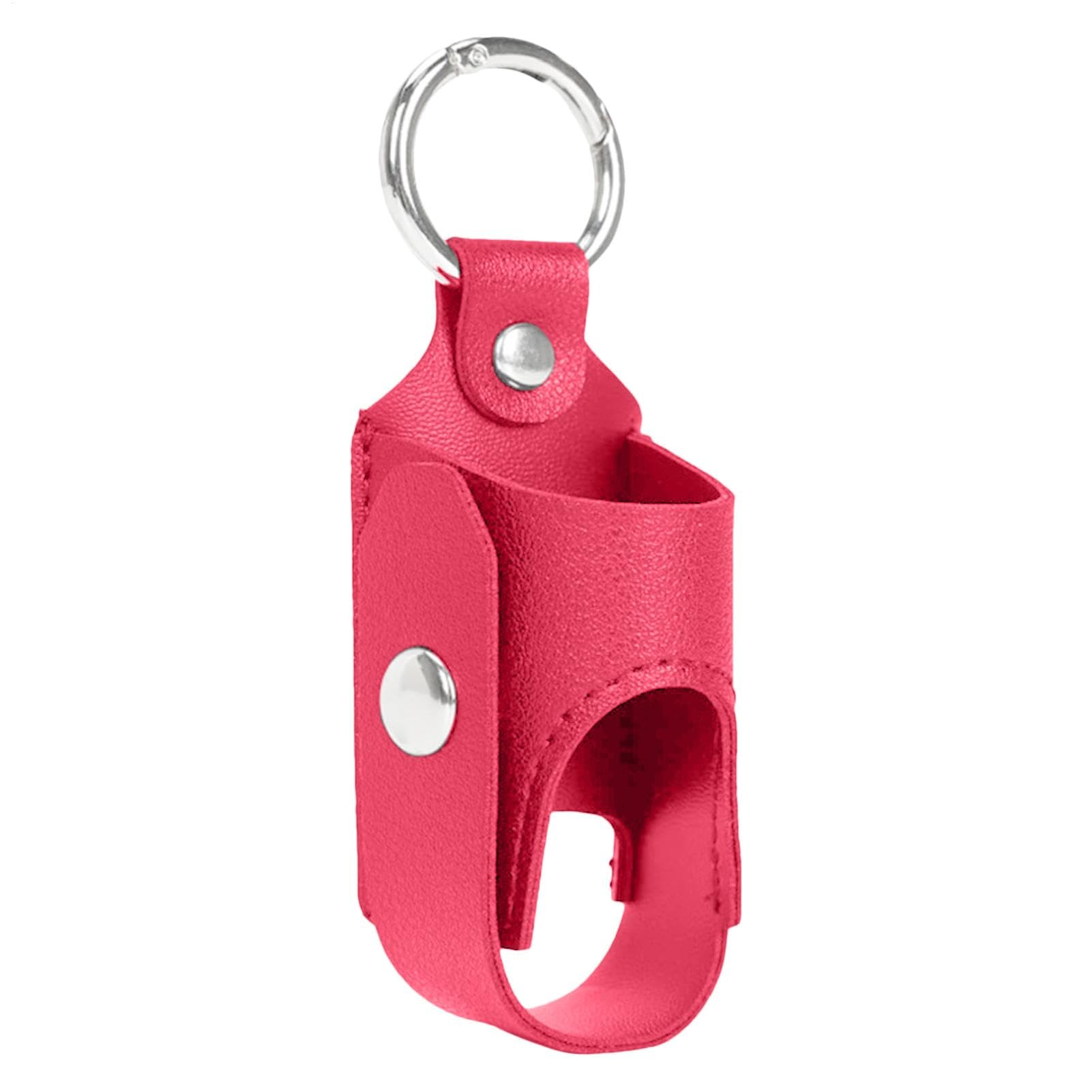 Travel Inhaler Holder Case - Portable Inhaler Carrying Case With Metal Buckle, Protective Inhaler Holder | Lightweight Pu Leather Inhaler Protector Case, Inhaler Case For Travel, Hiking, And Daily Use
