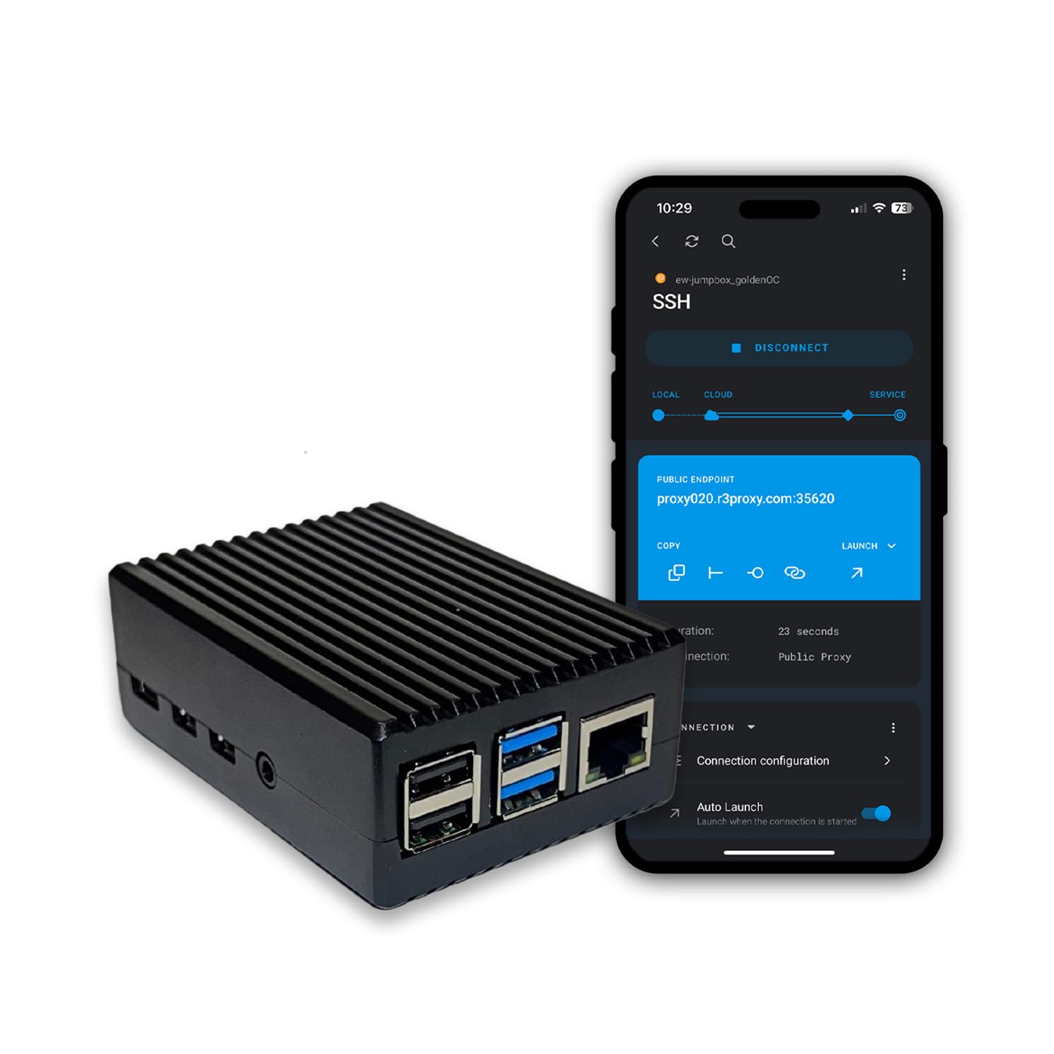 JUMPBOX – Zero-Trust Remote Access | 1-Year Remote.it Subscription | Starlink, 5G & IoT | No Port Forwarding or Public IP Needed