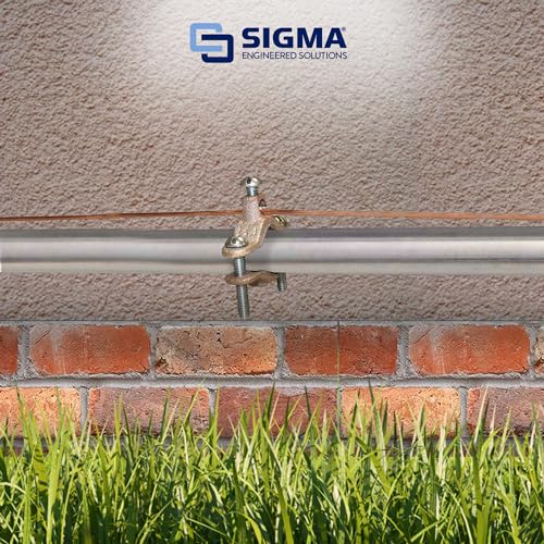 Image of Sigma ProConnex 41309 1 /2 inch - 1 inch Ground Clamp, 1-Pack