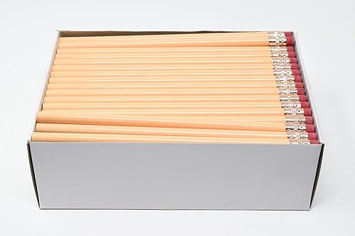 Miniatura 1 de Pencil Guy Lápices redondos en blanco crema 144 a una caja