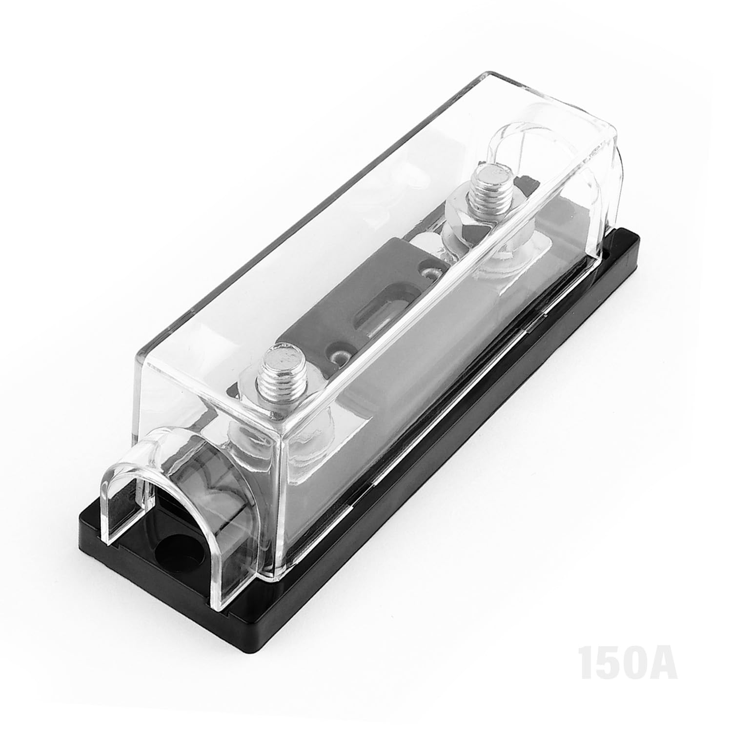 Car Fuse Holder-0/2/4 Gauge AWG Fuse Block,ANL Fuse Holder Installs ANL Fuses to Protect High-Current Circuits,Automotive Fuse Block for Car SUV Truck Modification (150A Fuses)
