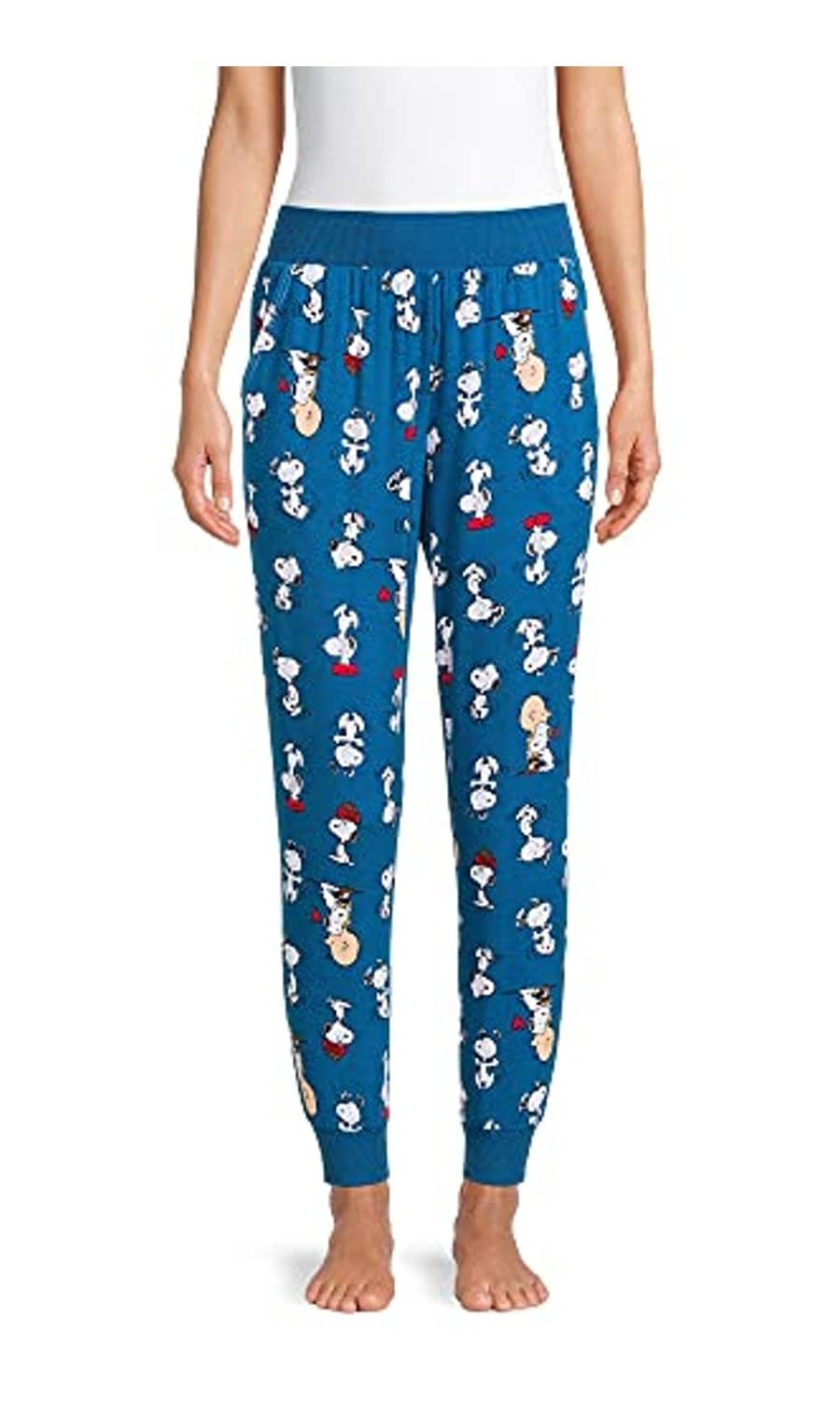 Richard Leeds Peanuts Women's Snoopy Sleep Joggers (X-Small) Blue at Amazon  Women's Clothing store