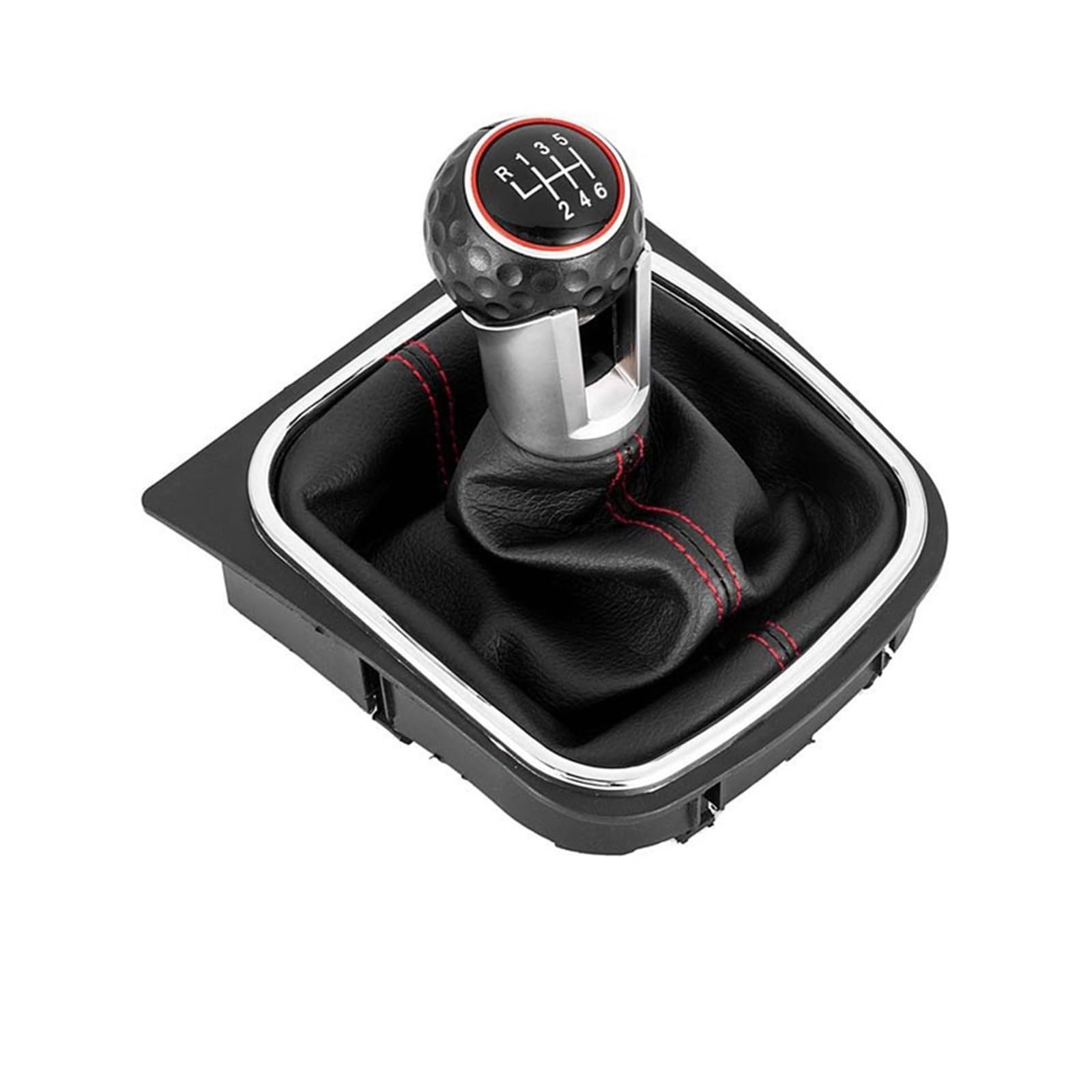 Rbevcrr 6 Speed Car Shift Lever Knob For Vw For Golf 5 For Golf 6 Mk6 Car 5/ Stick Shift Knob Head Gear Ball Head Stick Shifter Pen(6 Speed)
