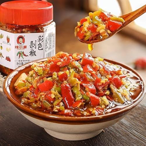 辣小董香辣下?菜 キュウリの皮 爽脆?菜 黄瓜条 咸菜 蔬菜素食小吃 脆嫩泡菜 辣? かきまぜ麺味噌 彩り唐辛子味噌 キムチ漬け ザーサイ ニンニク漬物 即食?胃菜 香辣木瓜? 麻辣?卜丁 蒜蓉青??椒下?菜 拌面小菜 ?家手工自制?菜?菜酸菜拌?? 彩椒